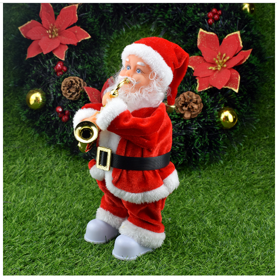 Adorable Dancing Santa Claus - Plays Music and Lights Up Now $19.48 for a limited time