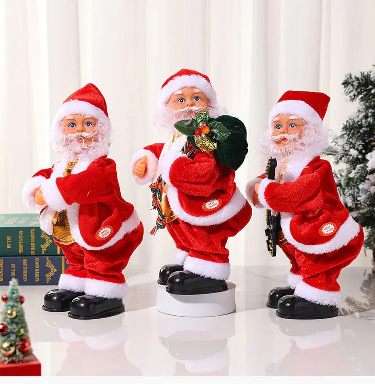 Adorable Dancing Santa Claus - Plays Music and Lights Up Now $19.48 for a limited time