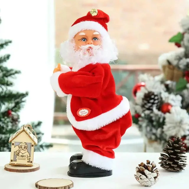 Adorable Dancing Santa Claus - Plays Music and Lights Up Now $19.48 for a limited time