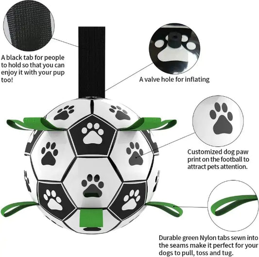 Interactive Dog Toy K9 soccer ball