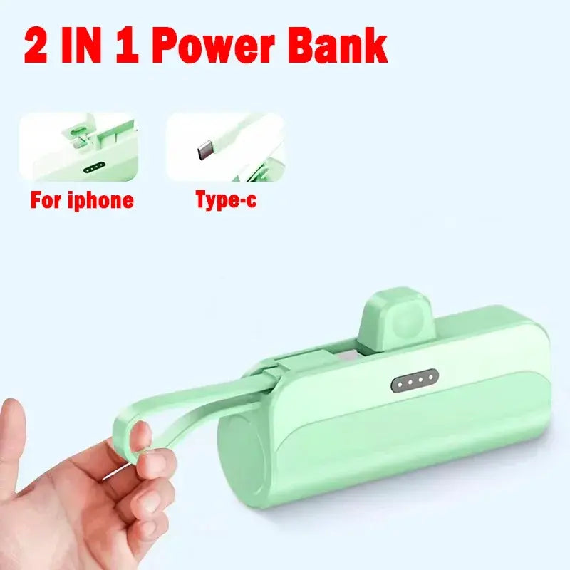 Fast Charger For Your Phone - Mini Wireless Power Bank