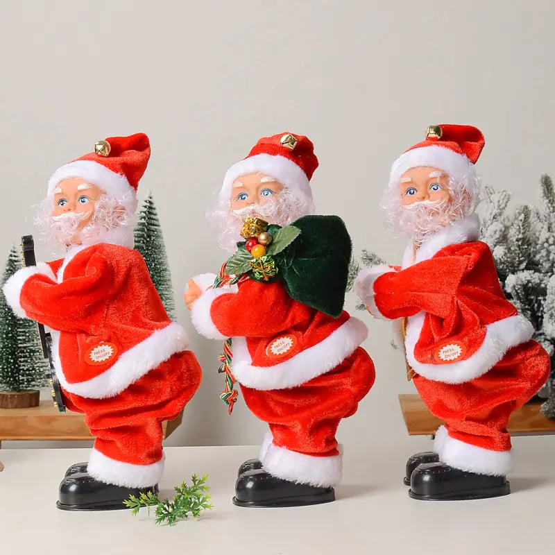 Adorable Dancing Santa Claus - Plays Music and Lights Up Now $19.48 for a limited time