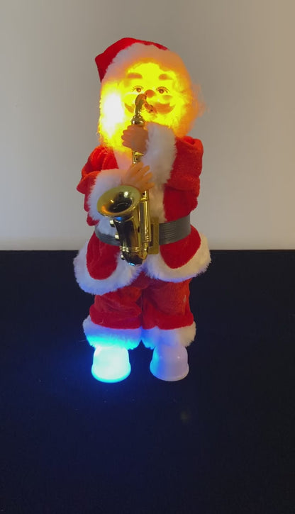 Adorable Dancing Santa Claus - Plays Music and Lights Up Now $19.48 for a limited time